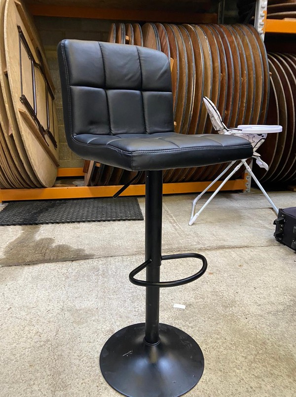 Used Black Bar Stools For Sale