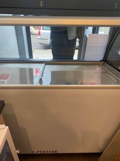 Tefcold IC400SCE Ice Cream Display Freezer For Sale Tefcold IC400SCE Ice Cream Display Freezer For Sale