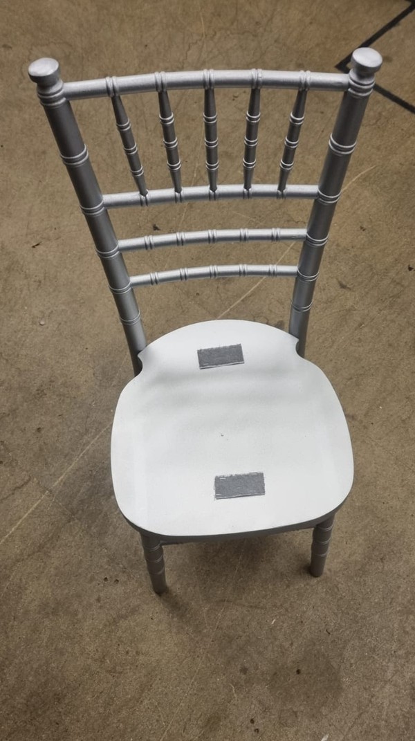 Secondhand Silver Chiavari Chairs For Sale