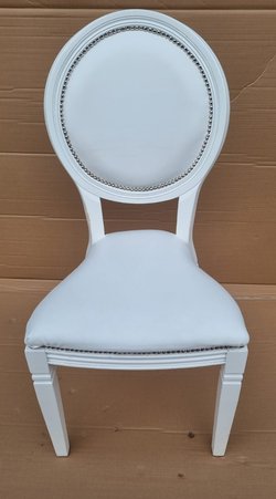 Secondhand White Louis Chairs For Sale