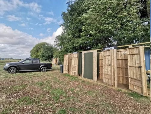 Timber Glamping Shower Units Timber Glamping Shower Units