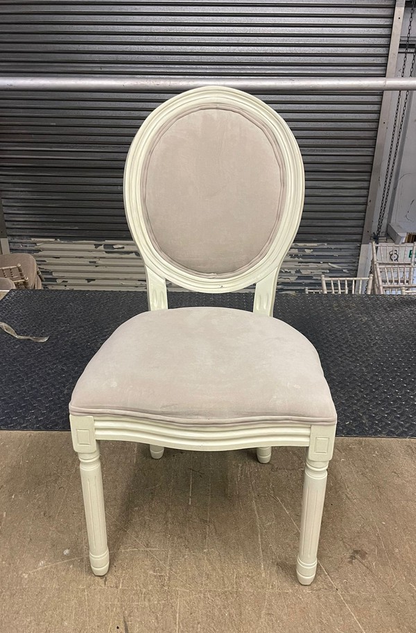 Secondhand Used Grey Louis Chairs For Sale