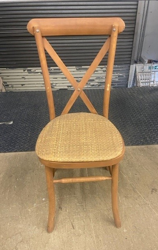 Used Mixed Colour Cross-back Chairs For Sale