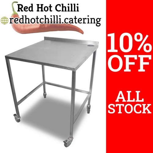 0.84m Stainless Steel Table For Sale 0.84m Stainless Steel Table For Sale