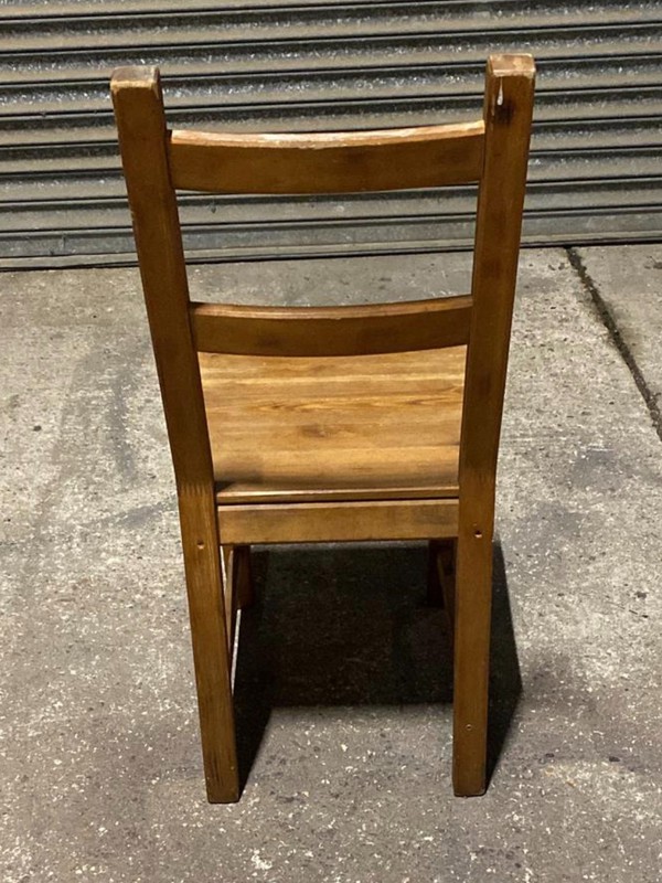 Secondhand Rustic Wooden Chairs For Sale