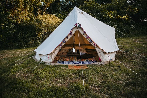 4x 5m Twin Door Ultimate Pro Bell Tents For Sale