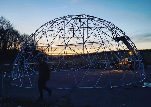 Secondhand Semi-Permanent Geodesic Dome