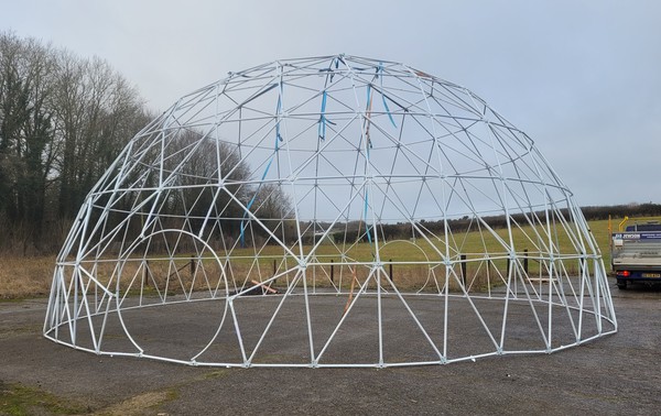 Secondhand Semi-Permanent Geodesic Dome For Sale
