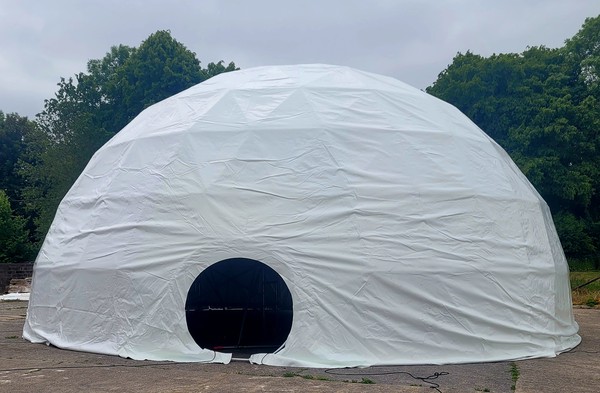 Secondhand Used Semi-Permanent Geodesic Dome For Sale