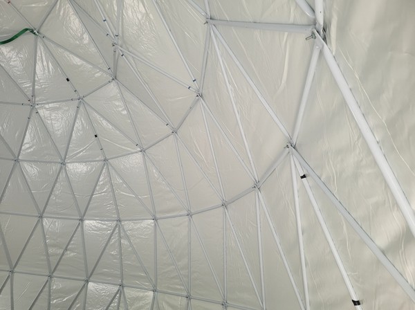Semi-Permanent Geodesic Dome