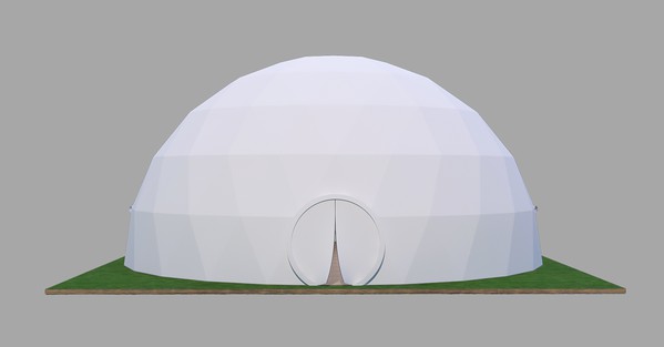 Used Semi-Permanent Geodesic Dome