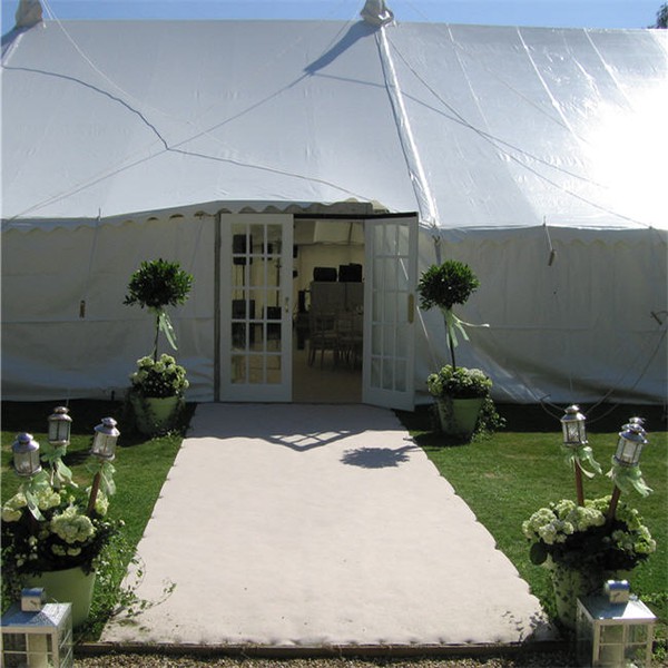Double doors for marquees / tents