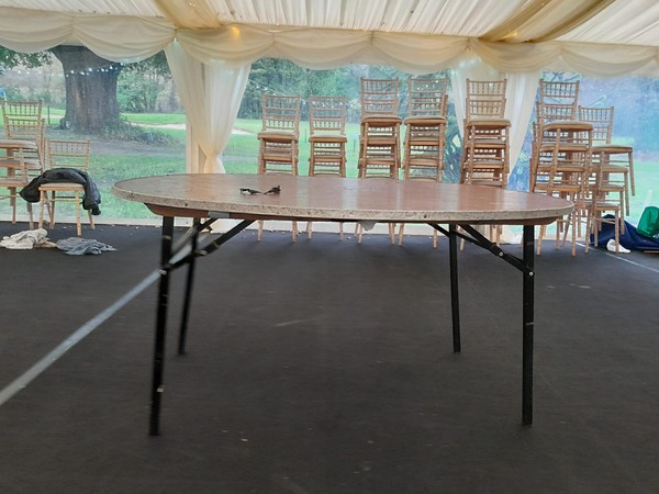 Used 3ft 4ft & 5ft Round Tables For Sale
