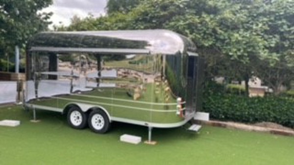 Secondhand Used Airstream Mobile Food Trailer