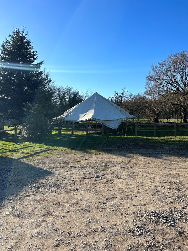 Secondhand 9.5m x 9.5m Marquee
