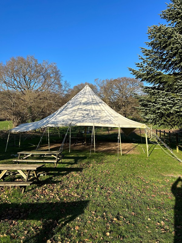 Secondhand 9.5m x 9.5m Marquee For Sale