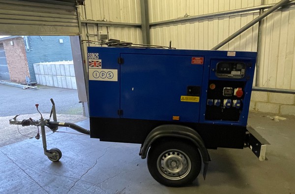 Used 2x Stephill 25KVA Silenced Diesel Generator For Sale