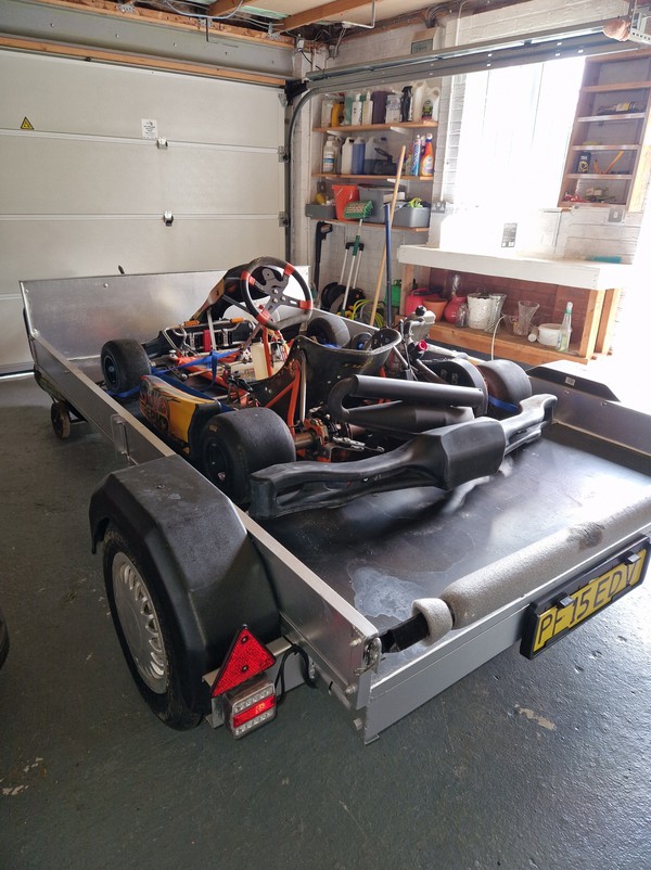Intrepid 125 Rotax Kart And Trailer For Sale