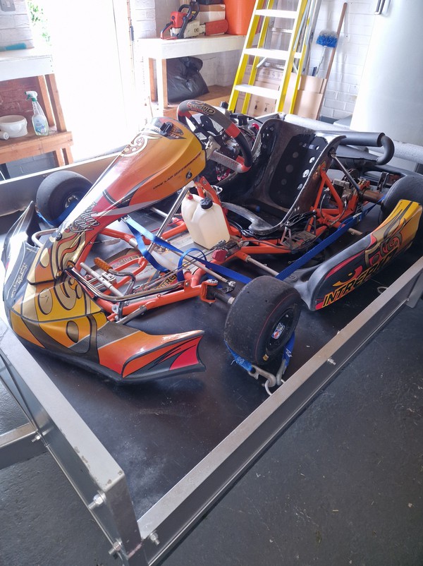 Used Intrepid 125 Rotax Kart And Trailer For Sale