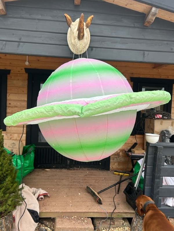 Used 3x Inflatable Planets For Sale