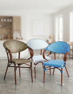 French Vintage Style Bistro Cafe Chairs