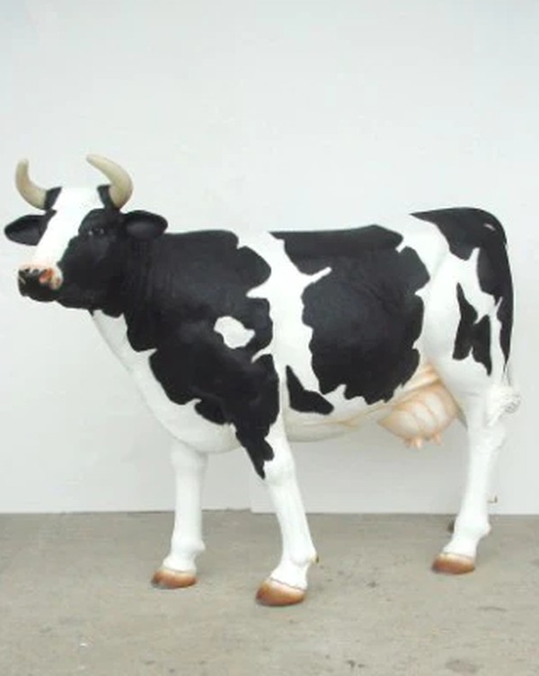 2x Life Size Cow Models For Sale