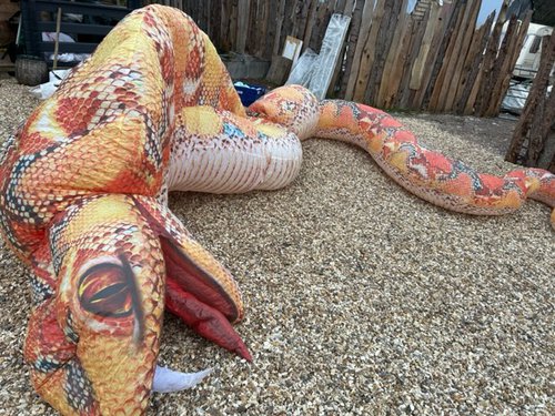 Secondhand Inflatable Snake For Sale Secondhand Inflatable Snake For Sale