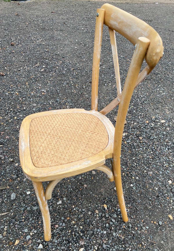40x Cross Back Chairs For Sale