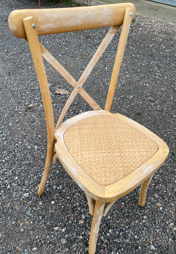 Used 40x Cross Back Chairs