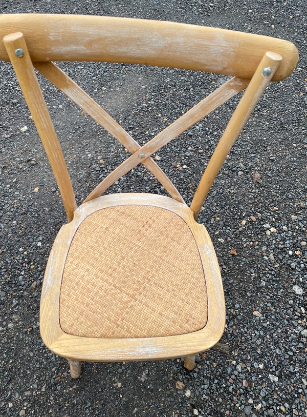 Used 40x Cross Back Chairs For Sale