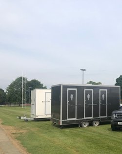 Secondhand Event Type 6 Mobile Toilet Unit For Sale