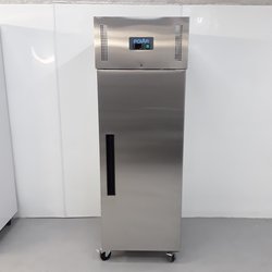 New B Grade Polar Single Door Stainless Freezer 600 Ltr G593 For Sale