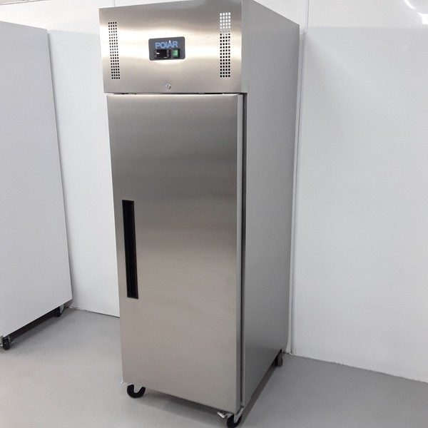 New Polar Single Door Stainless Freezer 600 Ltr G593 For Sale