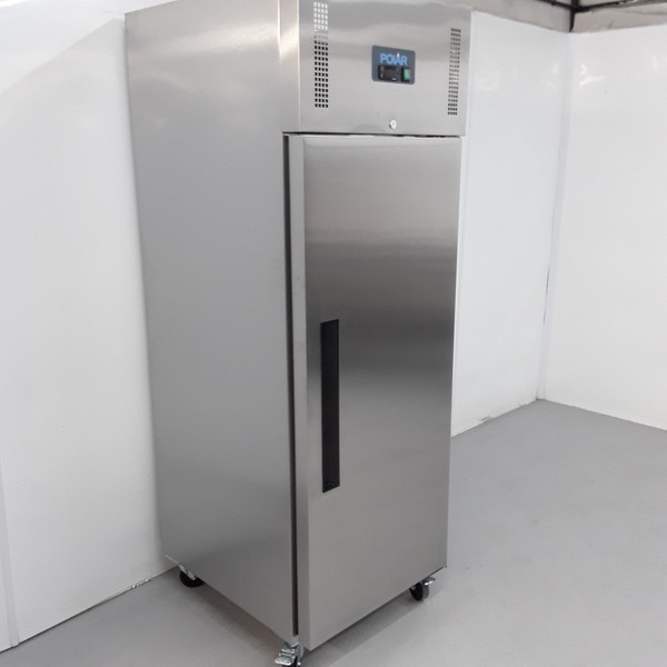 Polar Single Door Stainless Freezer 600 Ltr G593 For Sale