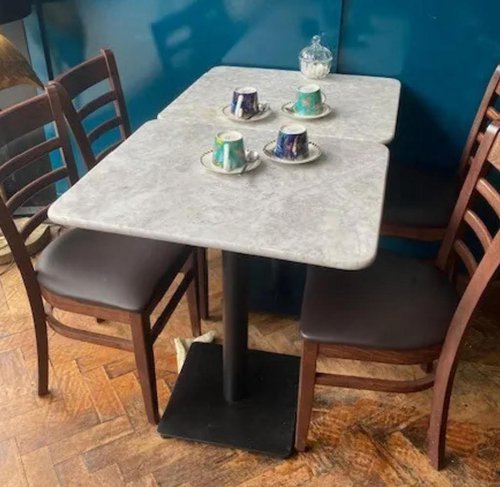 Second hand marble deals table