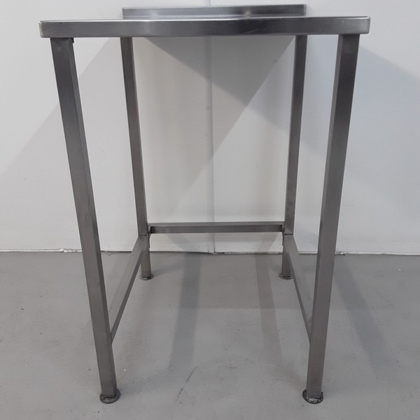 55cm Wide Stainless Steel Table With Void