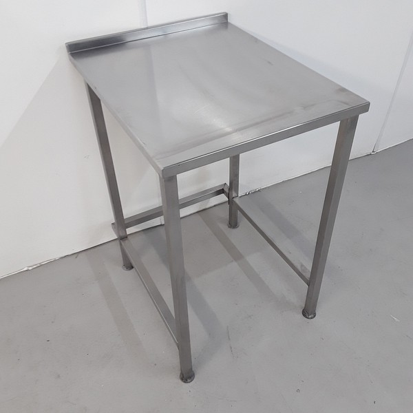 Used 55cm Wide Stainless Steel Table With Void