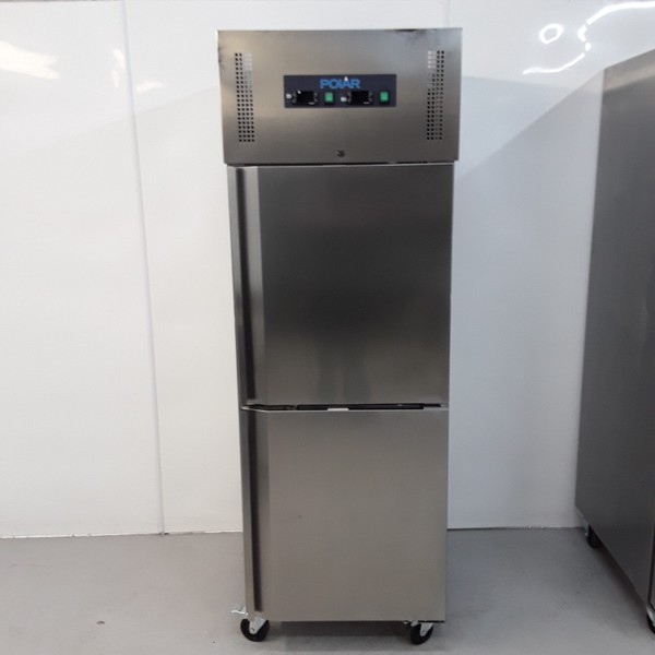 New B Grade Polar Stainless Steel Fridge Freezer 600 ltr UA025