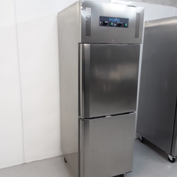 Polar Upright Stainless Steel Fridge Freezer