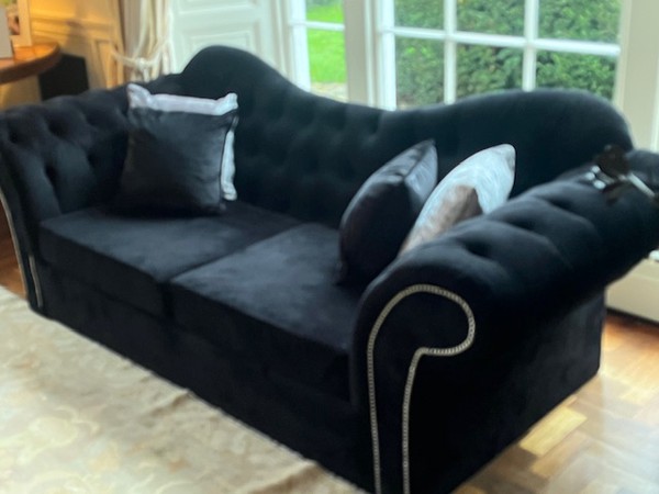 Black Belair sofa