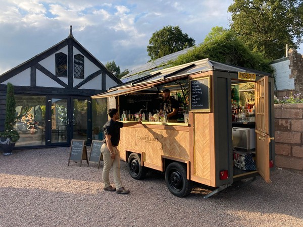 Secondhand Mobile Cocktail Bar For Sale