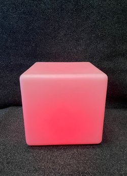 Secondhand 8x LED Seating Cubes For Sale