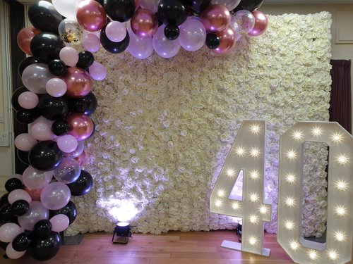 '40' Light Up Numbers '40' Light Up Numbers