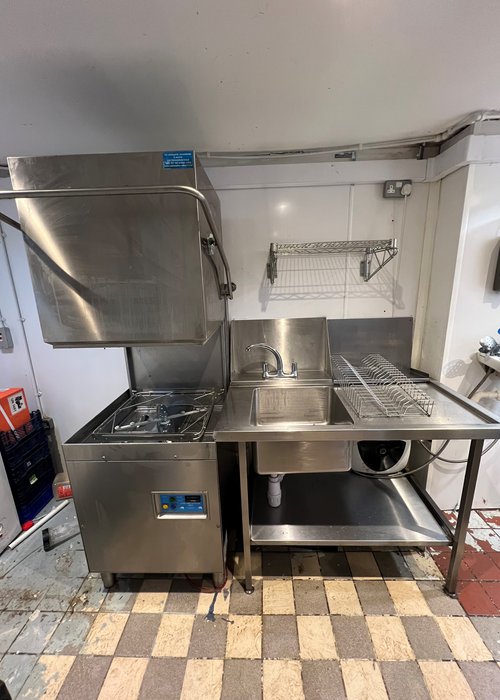 Used industrial best sale dishwasher for sale