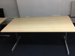 Used 4x Pale Wooden Desks For Sale