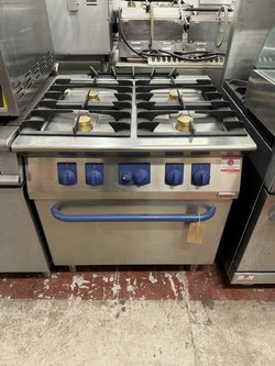 Reconditioned Electrolux 4 Burner Gas Oven