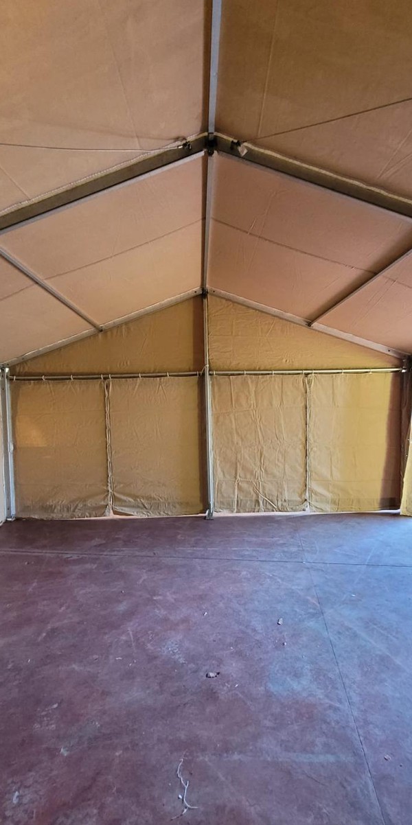 6m x 6m Clearspan Catering Tent