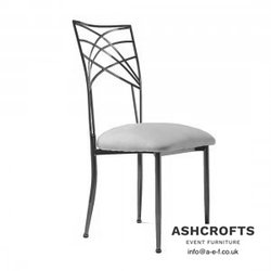 Buy 100x Ashcrofts Silver Lattice Chairs With Seat Pads
