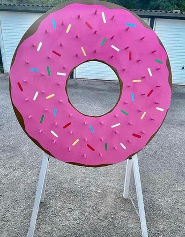 Secondhand Pink Donut Wall For Sale