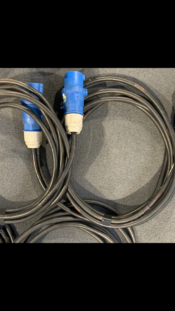 Used 230v extension leads